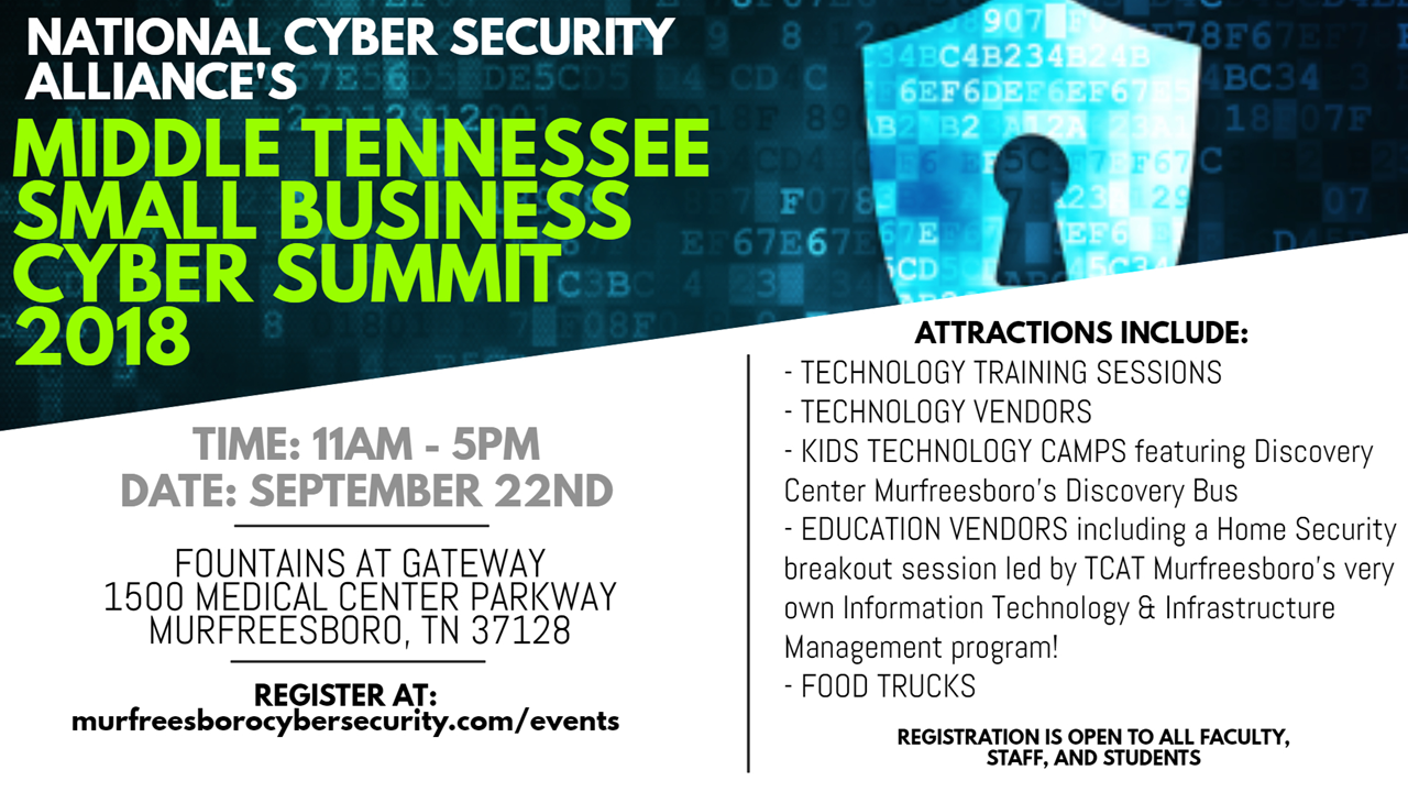 Middle Tennessee Small Business Cyber Summit